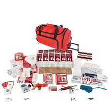 1 Person Deluxe 72-Hour Emergency Preparedness Survival Kit - Red Wheel Backpack