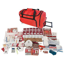 1 Person 72-Hour Elite Emergency Preparedness Survival Kit - Red Wheel Bag