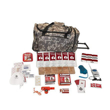 1 Person 72-Hour Emergency Preparedness Survival Kit - Camo Wheel Bag