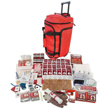 2 Person Elite 72-Hour Emergency Preparedness Survival Kit - Red Wheel Bag