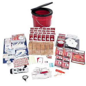 4 Person Bucket 72-Hour Emergency Preparedness Survival Kit - Original