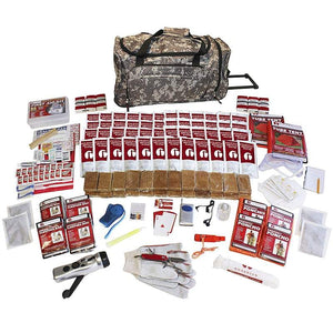 4 Person Elite 72-Hour Emergency Preparedness Survival Kit - Camo Bag