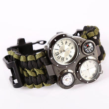 6-in-1 Survival Watch with Paracord Band