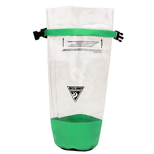 Glacier Clear Dry Bag, Clear-Lime - X-Small