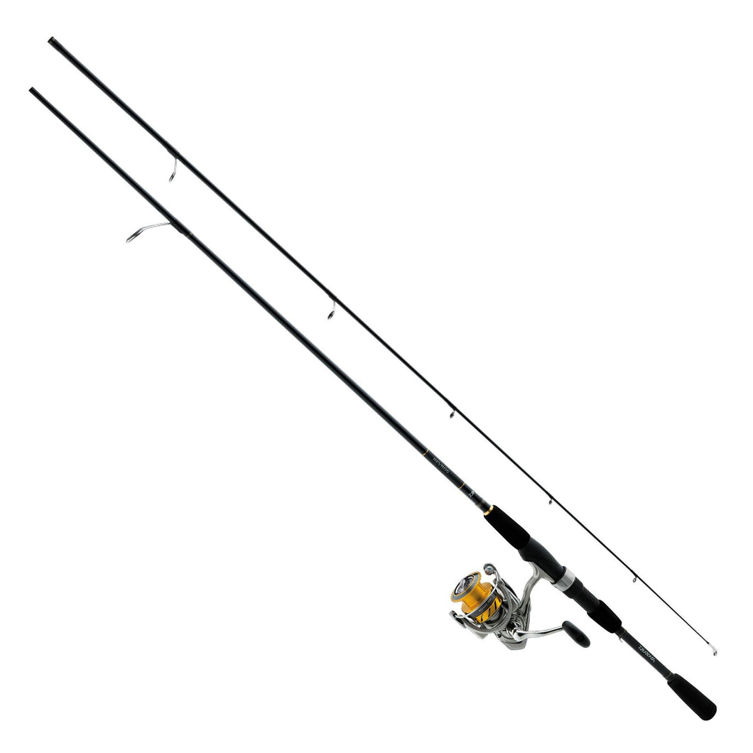 Revros Freshwater Spinning Combo - 4RB+1RB Bearings, 6' Length, 2 Piece Rod, Medium-Light Power