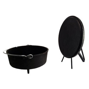 Dutch Oven - 12" with Kick Stand