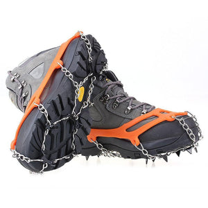 Outdoor Anti-Slip Snow Shoe Grip Stainless Steel Spike Cleats