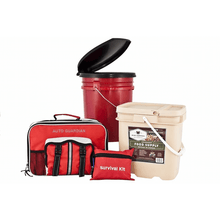 Family Preparedness Package w/ Food Storage (72 Hours)