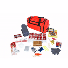 1 Person Childrens 72-Hour Emergency Preparedness Survival Kit - Red Wheel Bag