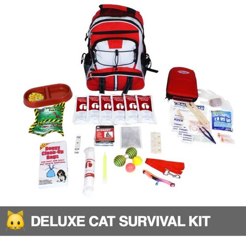 deluxe cat survival emergency preparedness kit