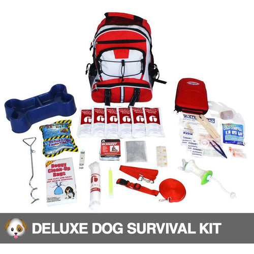 Deluxe Dog Survival Emergency Preparedness Kit