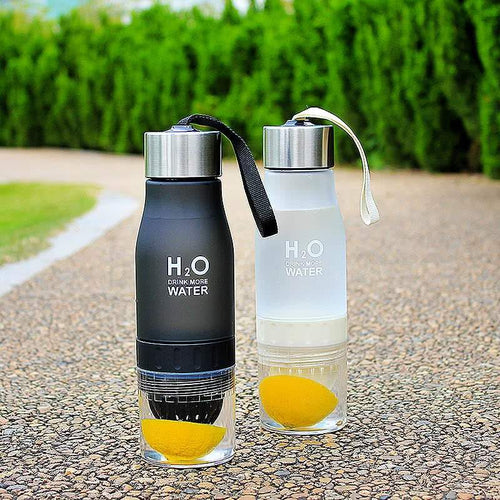 H20 650ml Water Bottle and Fruit Infuser