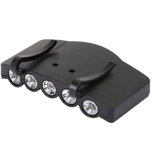 Hands-Free 5 LED Dual Mode Hat / Cap Light