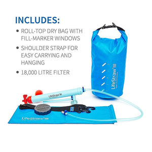 LifeStraw Mission Water Purification System - High-Volume Gravity-Fed Purifier