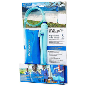 LifeStraw Mission Water Purification System - High-Volume Gravity-Fed Purifier