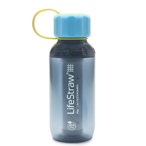 LifeStraw Play Kids Water Filter Bottle with 2-Stage Integrated Filter Straw - SKY