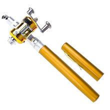 Mini Portable Pocket Pen Fishing Rod and Reel