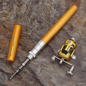 Mini Portable Pocket Pen Fishing Rod and Reel