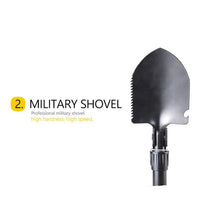 Compact Multi-Function Portable Heavy-Duty Folding Shovel