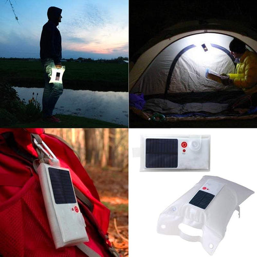 Portable Inflatable Solar LED Camping Waterproof Lantern