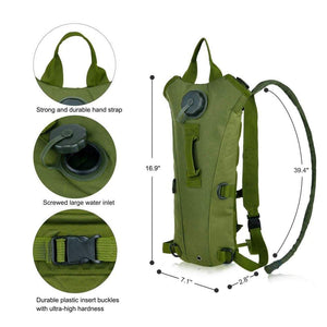 SA-HP1 Hydration Backpack with 3L Bladder / Reservoir (Leakproof, BPA-Free)