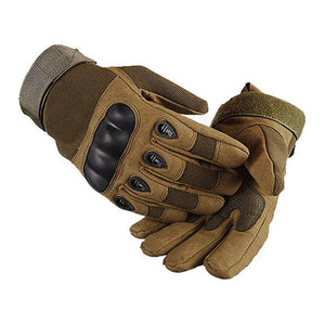 SA-TG1 Military Style Hard Knuckle Tactical Gloves (Full Finger)