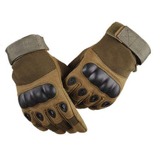 SA-TG1 Military Style Hard Knuckle Tactical Gloves (Full Finger)