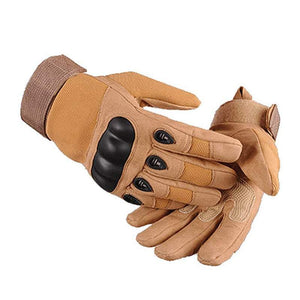 SA-TG1 Military Style Hard Knuckle Tactical Gloves (Full Finger)