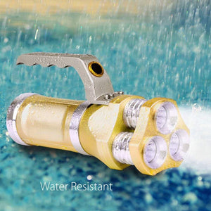 SL2400 High-Power LED Rechargeable Flashlight / Spotlight / Searchlight