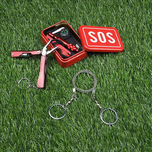 Super Compact SOS 6-in-1 Survival Kit (FREE)