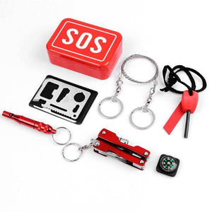 Super Compact SOS 6-in-1 Survival Kit (FREE)