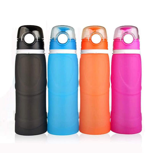 Collapsible Silicone Water Bottle (750ml)