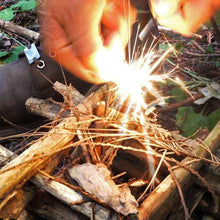 Multi-Function Paracord Shoelaces with Ferrocerium Tipped Flint Fire Starter