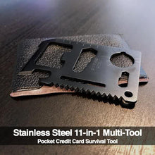 Stealth Angel Survival 11-in-1 Pocket Multi Tool Card