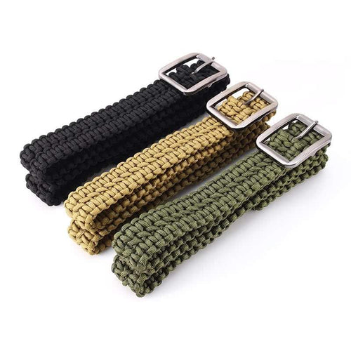 Paracord Survival EDC Belt 550lb TypeIII 7 Core Strand