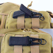 Tactical Nylon EDC Belt / Molle Utility Hanger Clip